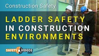 Ladder Safety Training for Construction from SafetyVideos.com