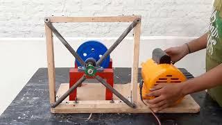 Build Flywheel Free Energy 4 Spring Engine Flywheel Machine Free Electricity Generator