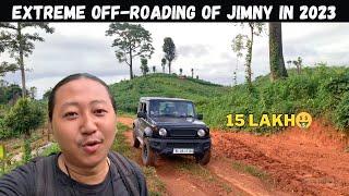 First ever extreme OFF-Roading of Jimny | Jimny performance gone wild ! #marutisuzuki #jimny