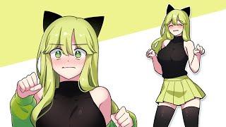Sad Cat Dance -  Creeper's  | Minecraft anime