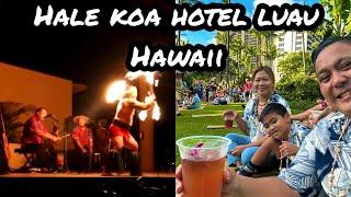 Hale koa hotel luau,  embrace the Aloha. #hawaii