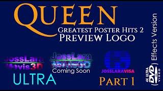 Queen Preview Poster 2 Logo With JossLara Movis 3D DVD Blu Ray 9K Effect Version DVD 1080p Part 1