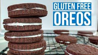 How to make Gluten Free Oreo Cookies | Gluten Free recipes by Zaiqa Gluten Free