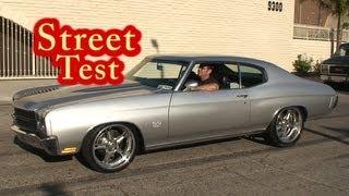 NRE 610 HP 1970 Chevelle Street Test. Veritas Movie Studio.  Media Production.  VMS.