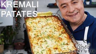 Baked Creamy Potatos️l Chef Oktay Usta