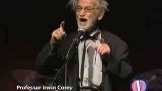 Professor Irwin Corey at the Cutting Room NYC