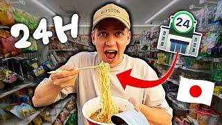 Manger 24H dans un KONBINI au JAPON 