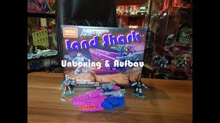 Masters of the Universe Mega Construx Landshark Roboto Battlearmor Skeletor Unboxing - Aufbau