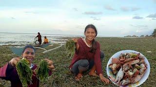 LOW TIDE, KALIWA'T KANANG PULOT SOLVE ANG HAPONAN #islandlife