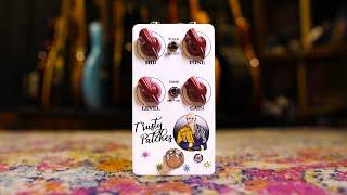 Op Amp Pumpkin Style Fuzz made BETTER-ER - Kaguya Effects Trusty Patches