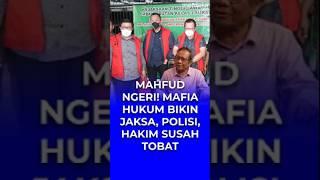 Mahfud Ngeri! Mafia Hukum Bikin Jaksa, Polisi, Hakim Susah Tobat #merdeka.com #mahfudMD