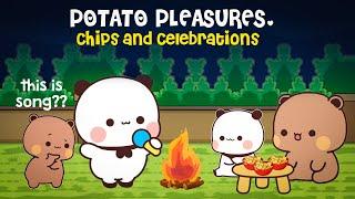 Potato PleasuresCHIPS and Celebrations| Animation stories | Bubu Dudu Cuties