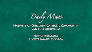 Daily Mass @ Nativity 11-22-2024 9AM LS