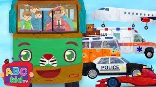 Wheels on the Bus and Vehicles 2 | CoComelon Nursery Rhymes & Kids Songs