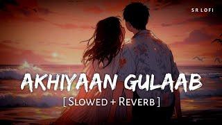 Akhiyaan Gulaab (Slowed + Reverb) | Mitraz | Teri Baaton Mein Aisa Uljha Jiya | SR Lofi