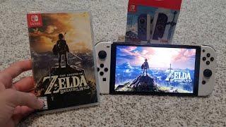 The Legend Of Zelda: Breath of the Wild Unboxing and Gameplay