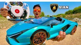 RC Fastest Lamborghini Sian Roadster Car Unboxing & Testing – Chatpat toy tv