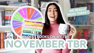 November TBR...all the TBR vets!! 