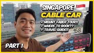 Trying Singapore's Cable Car for the First Time Part 1!  Let's go to Mount Faber! | Lost Furukawa