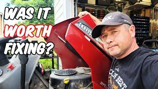 Troubleshooting A Craftsman Lawn Tractor That Won't Start And Keeps Popping