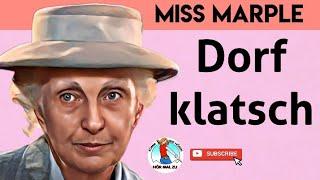 Miss Marple  :  Dorfklatsch   #krimihörspiel   #hörspiel   Gertraut Klawitter  #missmarple #retro