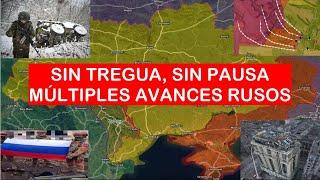 SIN PAUSA! Rusia Avanza en Kursk, Jarkov, Donetsk y Jerson. Tropas  Cruzan el Oskil Inesperadamente!