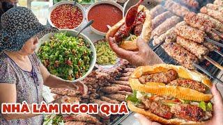 Xách xe xuống Hóc Môn chỉ để ăn BÁNH MÌ NEM NƯỚNG có mỡ hành tương đậu nhà làm Siêu Rẻ