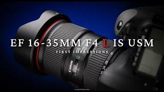 Canon EF 16-35mm F4L IS USM | First Impressions in 2025