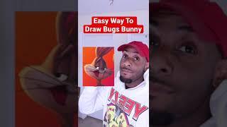 How To Draw Bugs Bunny #shorts #drawing #art #painting