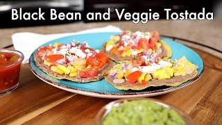 Urban SNAP-Ed Recipe: Black Bean & Veggie Tostada