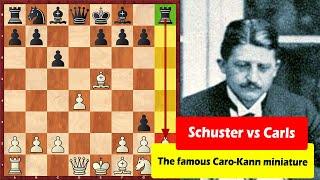 The Most Famous Chess Miniature In Caro-Kann Defense