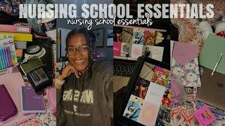 NURSING SCHOOL ESSENTIALS AND MUST HAVES 2024