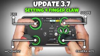 Cara Setting Kontrol Layout Pubg Mobile Terbaik | Setting Kontrol 4 Jari Agar Lincah PUBG MOBILE 3.7