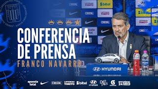 ️ CONFERENCIA DE PRENSA | FRANCO NAVARRO