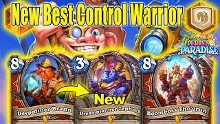 NEW Best Control Warrior Deck In The Game With New Zephrys At Perils in Paradise | Hearthstone