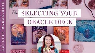 Selecting Your Oracle Deck