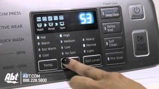 Samsung Top Load Washer WA48H7400 Overview