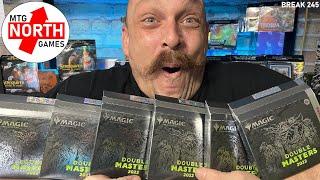 SIX Boxes of Double Masters 2022 Collector Opening! Pricing on Screen MTG