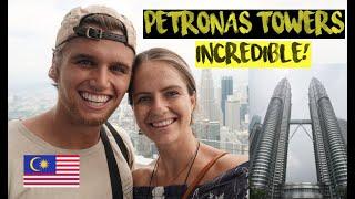 FAMOUS TWIN TOWERS & CHINATOWN | TOURISTS TRY NASI LEMAK | KL