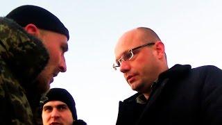Мент Украины бойцу АТО: "Заткнись валенок"