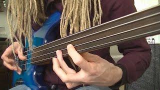 Fretless Funk Rock Bass Grooves