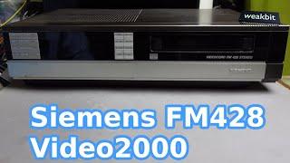 Siemens FM428 Stereo Video2000 restoration