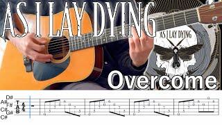 Overcome  -  As I Lay Dying (screen TAB)