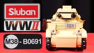 Sluban WW II M38 - B0691 (Small Tank)