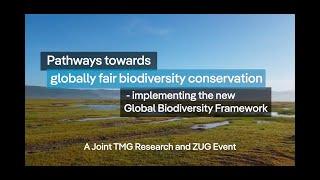 Pathways towards globally fair biodiversity conservation - Maasai Delegation