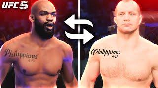 I Gave Jon Jones Career To Fedor Emelianenko + UFC 5 Simulation
