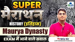 Maurya Dynasty | History | Super Marathon | NET - JRF 2024 | Apni University | By Shiv Sir