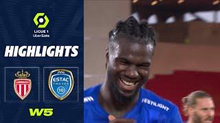 AS MONACO - ESTAC TROYES (2 - 4) - Highlights - (ASM - ESTAC) / 2022-2023