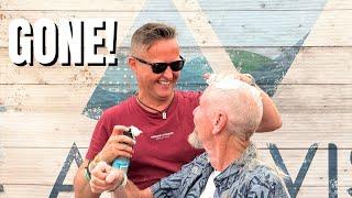 The Charity Head Shave! CRICK BOAT SHOW 2025