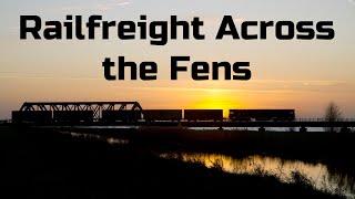 Railfreight Trains (DB Cargo UK, GBRf, Freightliner and Colas) Across the East Anglian Fens